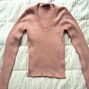 Brandy Melville Pink Milena Sweater